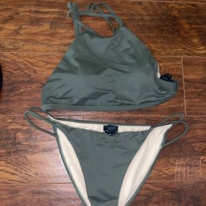 LA Hearts two piece bathing suit!